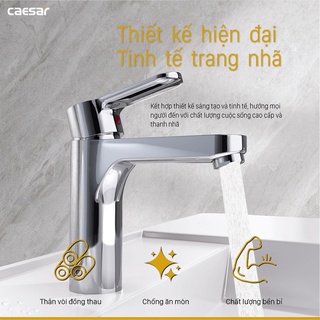 [Caesar] VÒI LAVABO NÓNG LẠNH CAESAR B570CP - B570CU