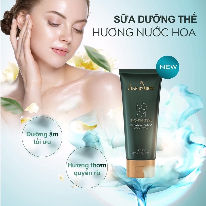Sữa dưỡng thể hương nước hoa Jean D'Arcel _ JDA J186 - Perfumed Body Lotion Incarnation No.11