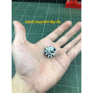 bộ 10 nhông chế xiên nướng tự xoay (chạy xích cam 25H)
