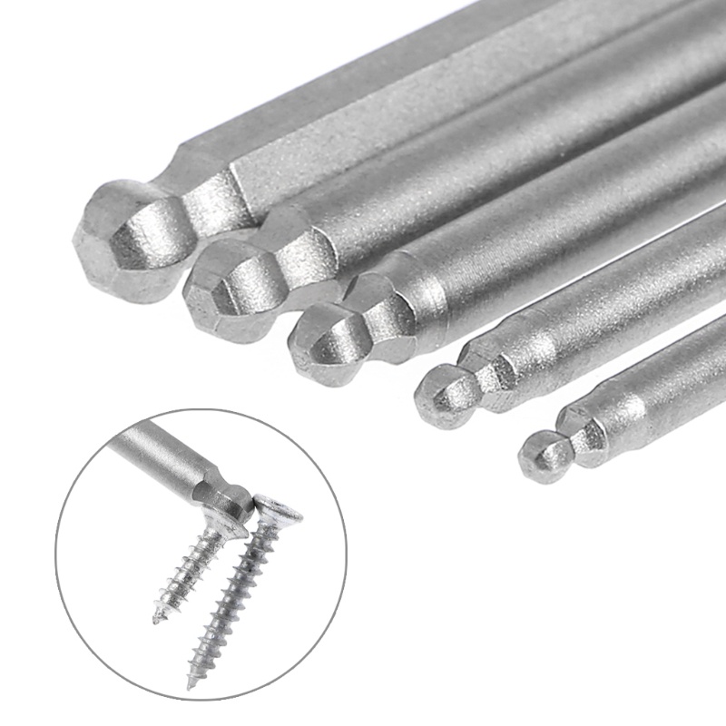 Bộ 5 Mũi Khoan Chuôi Lục Giác 1 / 4 &quot;100mm