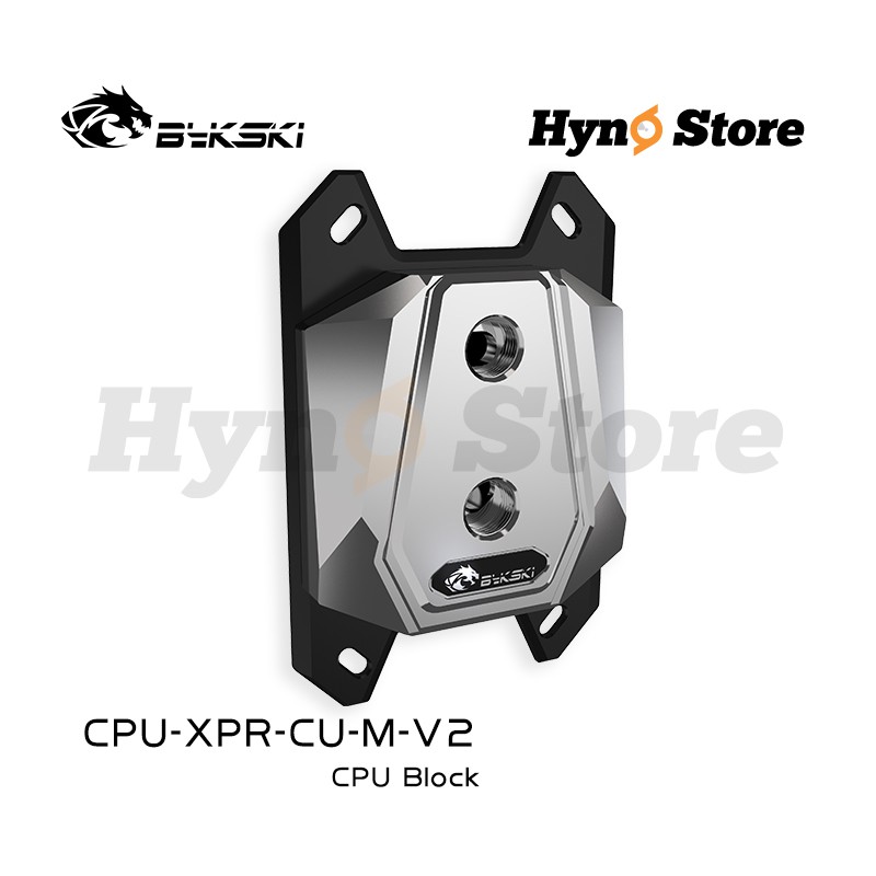 Block CPU Bykski Intel AMD full nikel thiết kế mới mẫu 2020 Tản nhiệt nước custom - Hyno Store