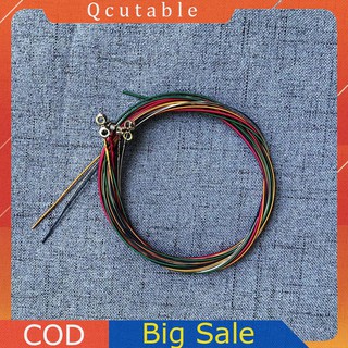 Set 6 Dây Đàn Guitar Nhiều Màu