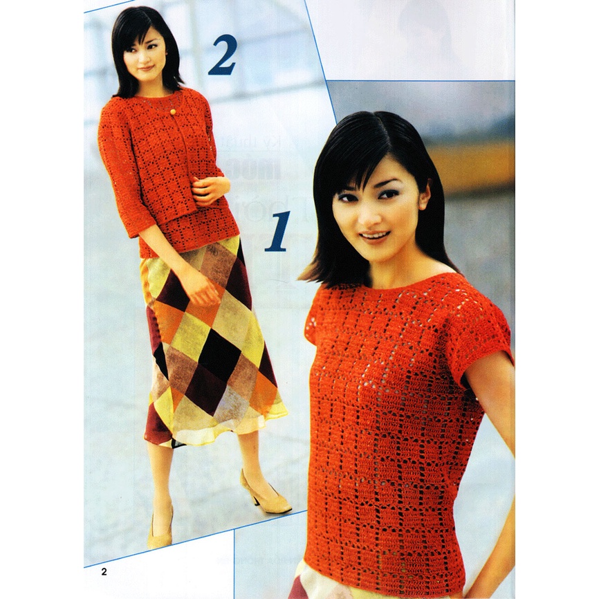 Sách - Kỹ Thuật Móc Len Sợi - Thời Trang Hè Thu