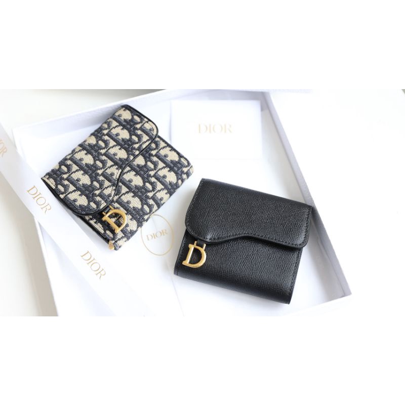 Ví nữ ngắn D.I mini sz11cm 2 màu phom đẹp xinh dã man