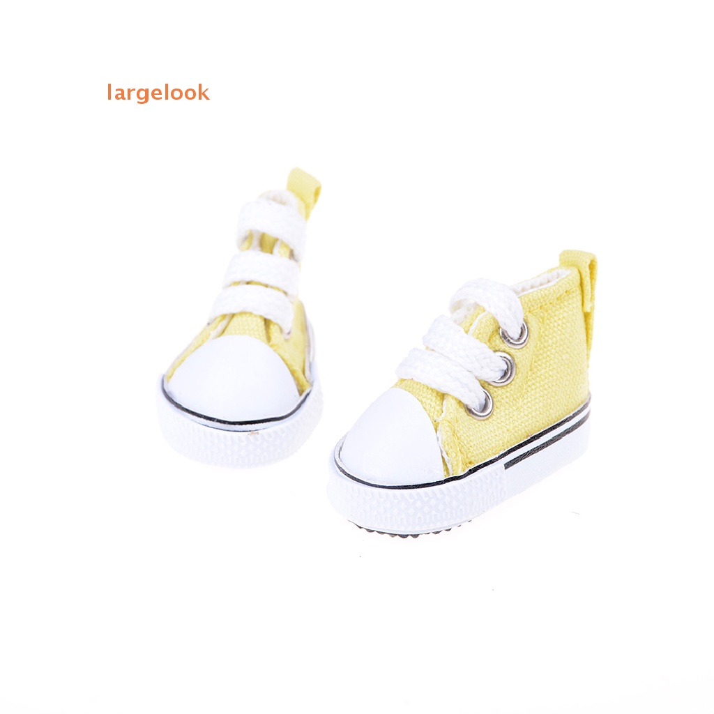 Giày Thể Thao Vải Canvas 5cm Thời Trang Cho Búp Bê BJD
