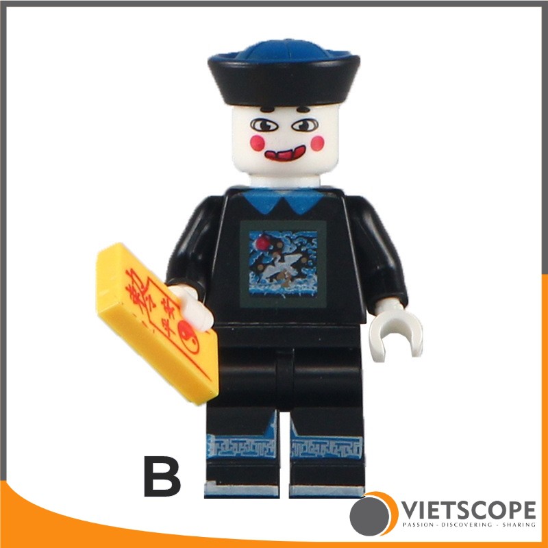 Lắp ráp nhân vật phim Pháp Sư Bắt Ma Cương Thi - Non lego - 7018