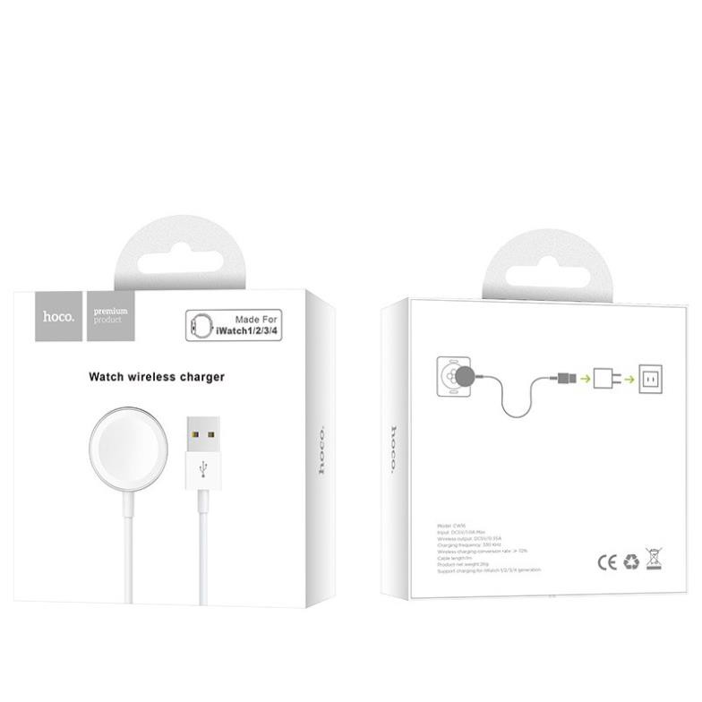 SẠC APPLE WATCH | Sạc Không Dây Hoco CW16 Chính Hãng | Nhỏ Gọn - Tiện Dụng | 39001 .