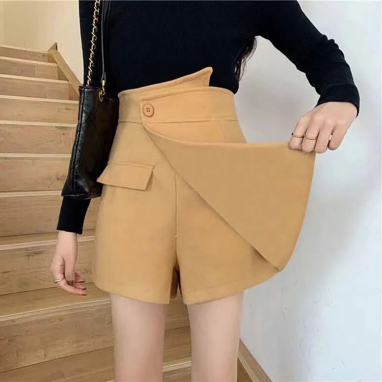 COZOK Chân Váy Lưng Cao Dáng Ôm Phong Cách Thời Trang Hàn Quốc