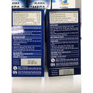 (Hàng công ty)OMEGA 3 Và OMEGA 3,6,9