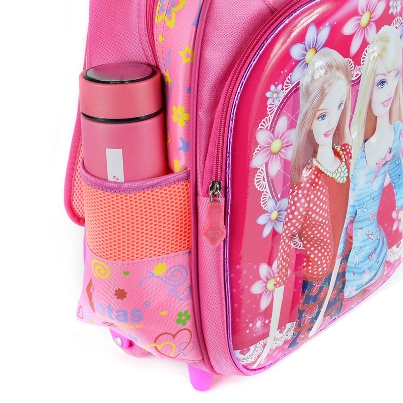 Balo cần kéo đi học tháo ráp được cho bé gái tiểu học cấp 1 hình Kitty - Hintas