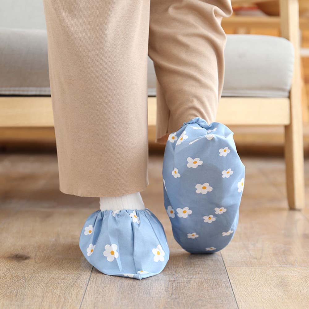 GUADALUPE Non-slip Shoes Covers Thick Shoe Accessories Boot Covers Rainproof Elastic Waterproof Dinosaur Men Avocado Cotton Polyester/Multicolor