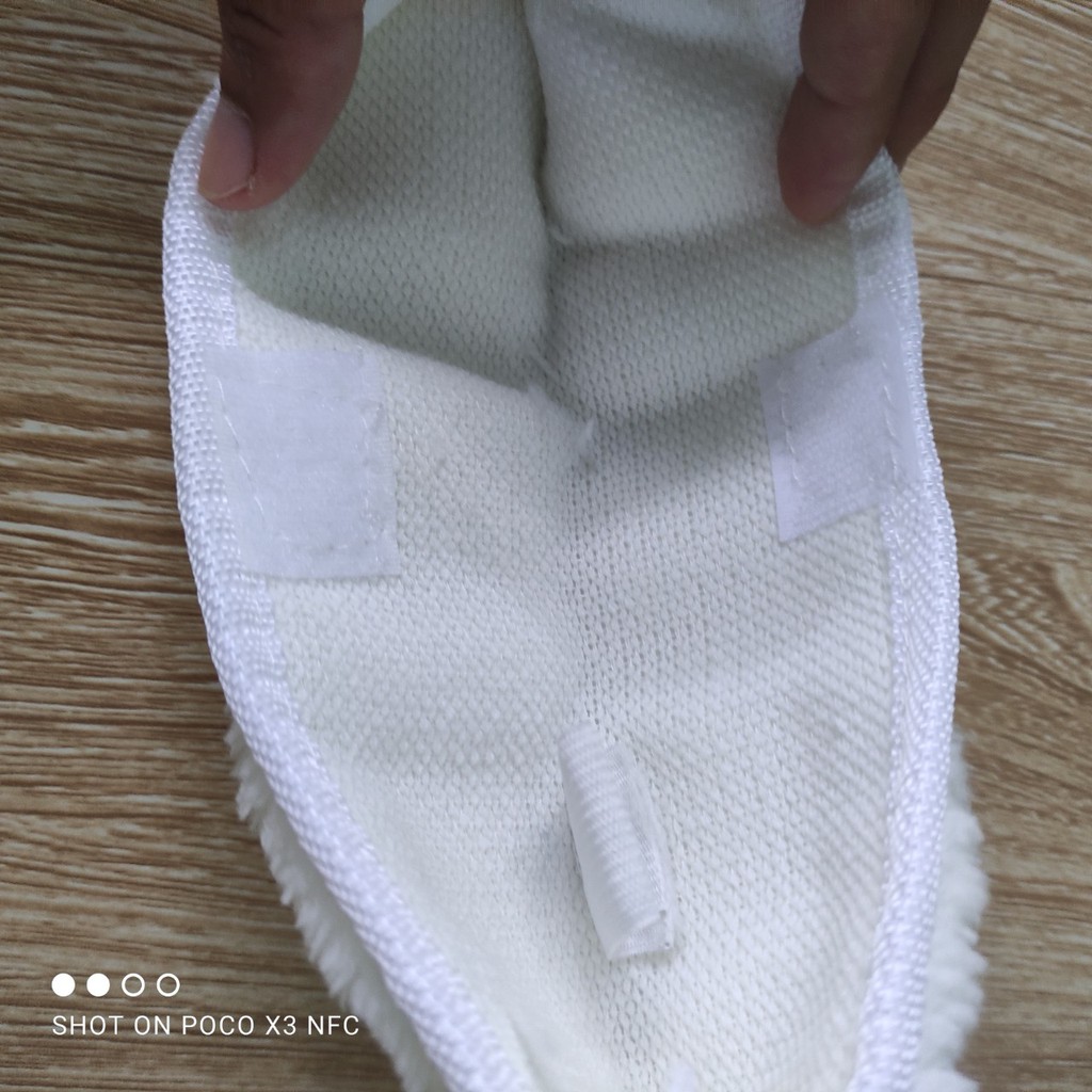 Cây bông thỏ lau kính Baiyun 35cm, 45cm  dụng cụ lau kính chuyên dụng
