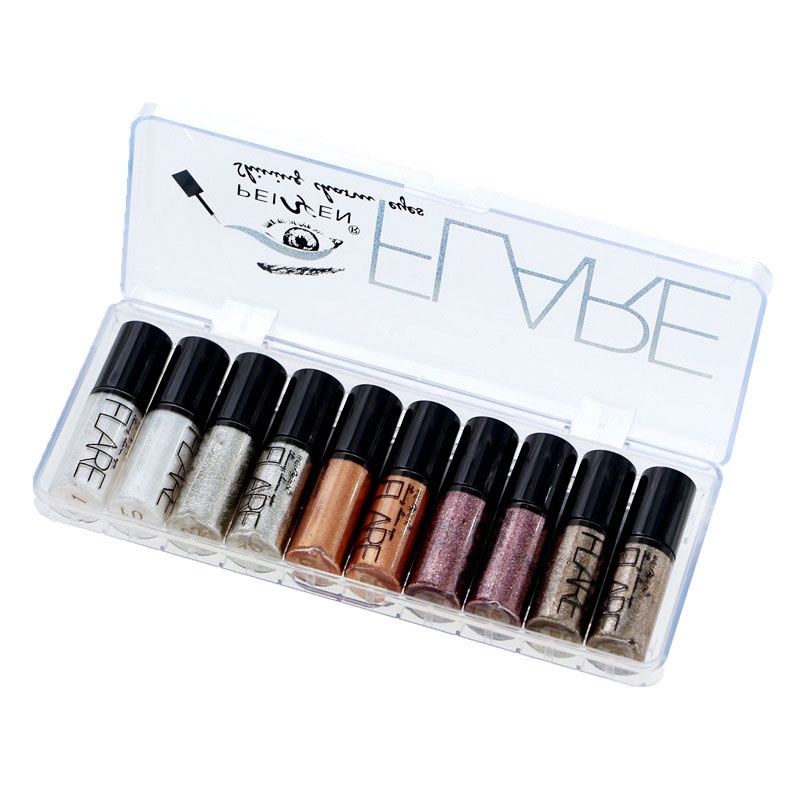 Phấn Mắt Dạng Lỏng Màu Sắc Long Lanh Chống Nước Chống Mồ Hôi Nhanh Khô