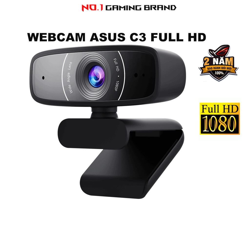 Webcam Gaming Asus C3 FullHD 1080p 30FPS | WebRaoVat - webraovat.net.vn