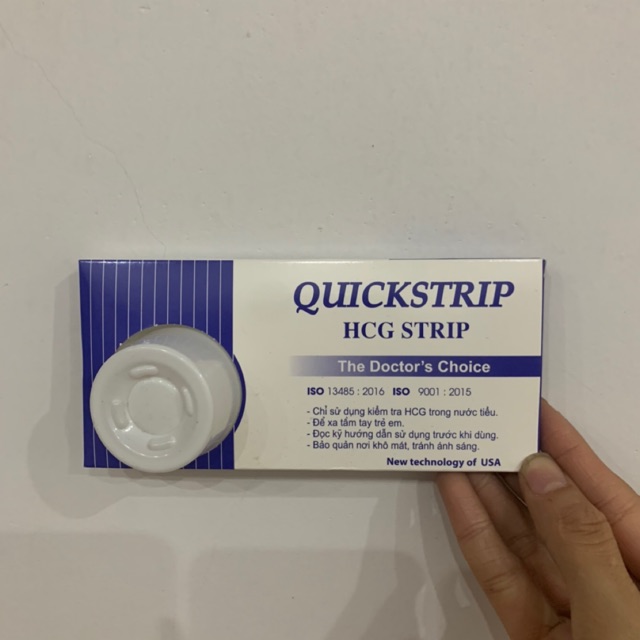 Que thử thai Quickseven - test thử thai nhanh hiệu quả tức thì 1 Que