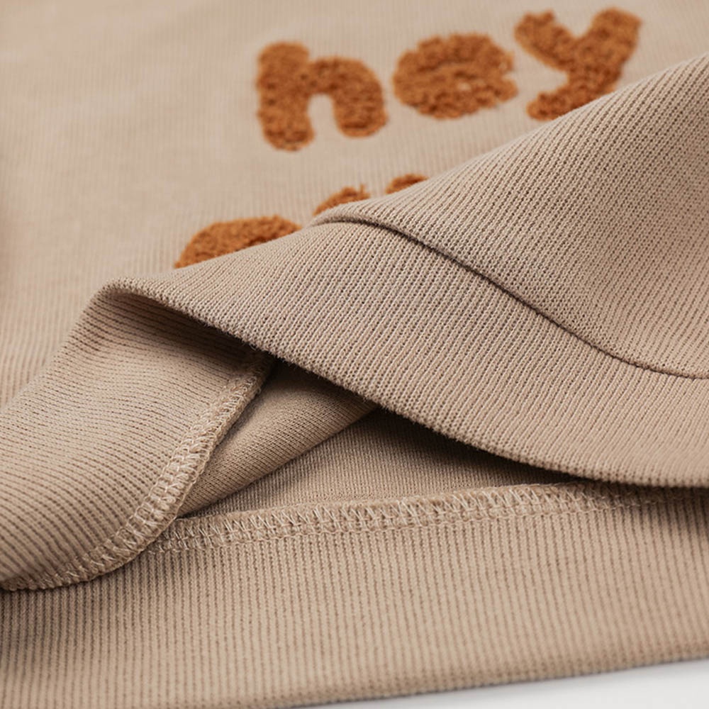 Bộ Đồ Thời Trang Xuân Thu 2 Món Áo Sweater Tay Dài In Chữ Bear Leader 0-3 Tuổi Thời Trang Xuân Thu 2022 Cho Bé Trai