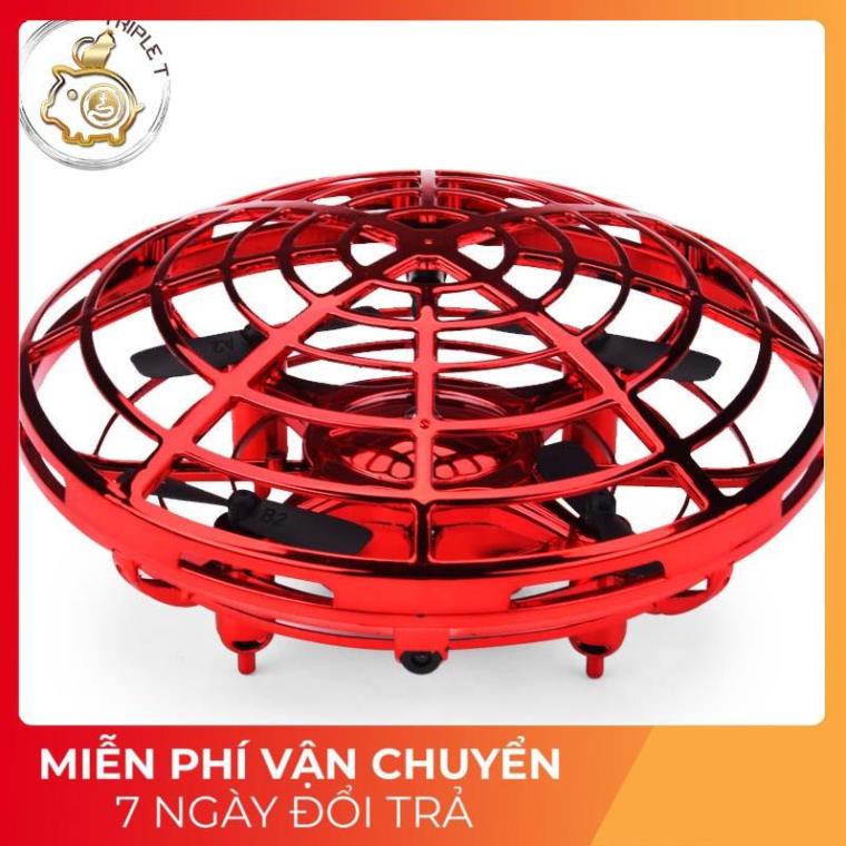⚡_Điều khiển đĩa bay trực thăng không người lái UFO 5 cảm ứng LED cho trẻ em cao cấp (nội địa trung quốc)