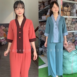 Đồ lam đi chùa# bà lai đũi