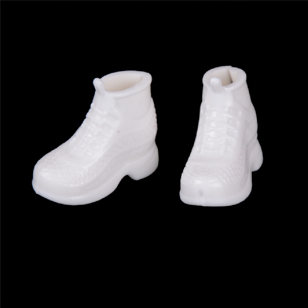 springeven 10 Pairs White Doll Sneakers Shoes Dolls Accessories Gift RFT