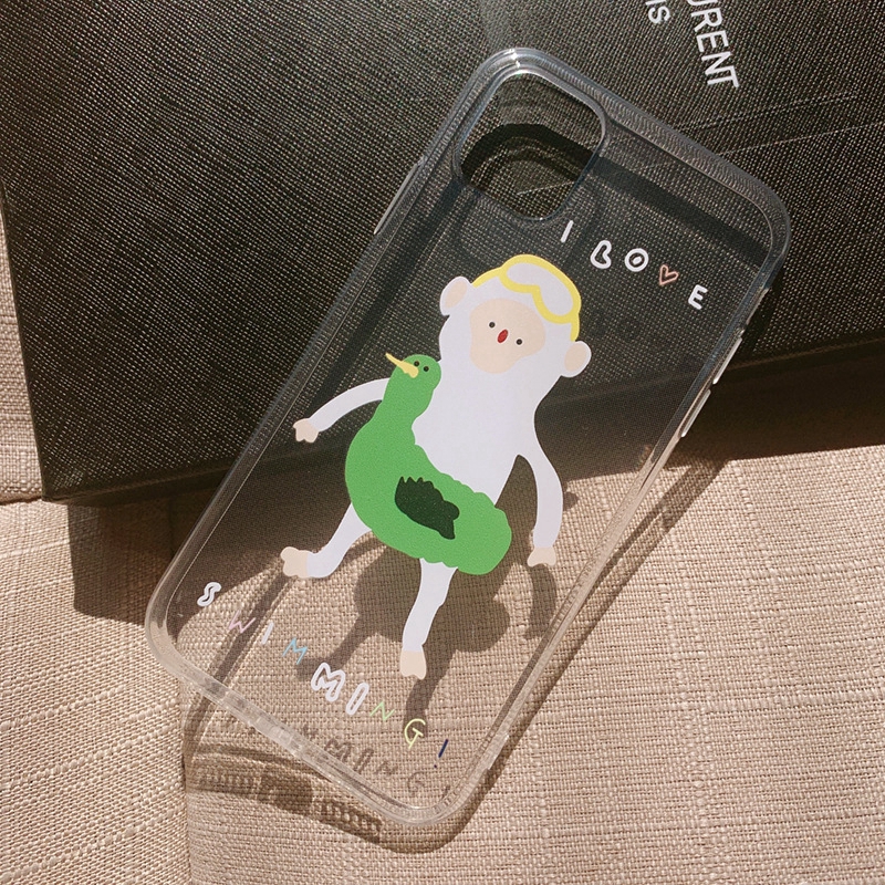 Ốp lưng iphone Ốp điện thoại in hình khỉ hoạt hình dễ thương 274 cho Iphone 6/6plus/6S/6S plus/6/7/7plus/8/8plus/X/XS/XS Max/11/13/13PRO/13PROMAX/13MINI Dinuo case