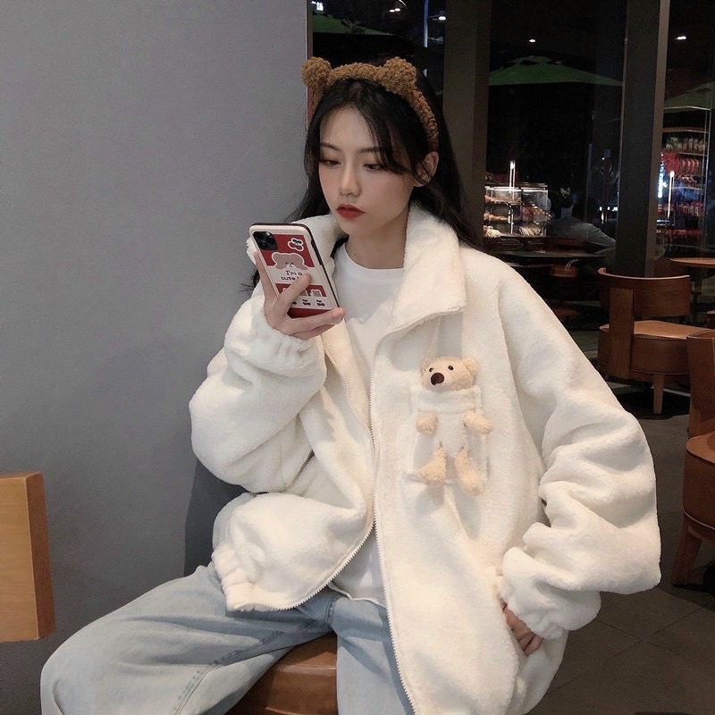 🌸Áo lông túi gấu🌸