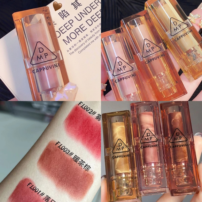 Son Môi Cappuvini Màu Nâu Trắng Trong Suốt Kết Cấu Mịn Như Nhung 2022