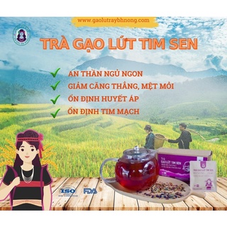 Trà gạo lứt rang mộc Bh.nong