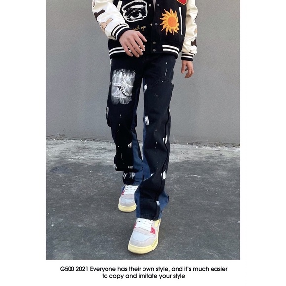 Quần Jean đường phố/ Quần Jean hiphop trẻ trung