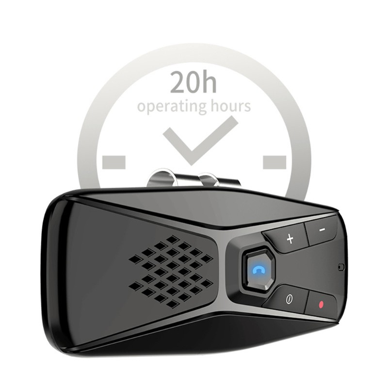 [yxa] Visor Car Bluetooth Version 5.0 Car Bluetooth Hands-Free Phone Call Bluetooth Receiver Music Player