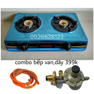 (xả kho)bếp gas đôi inox tặng van dây, bếp gas đôi giá rẻ