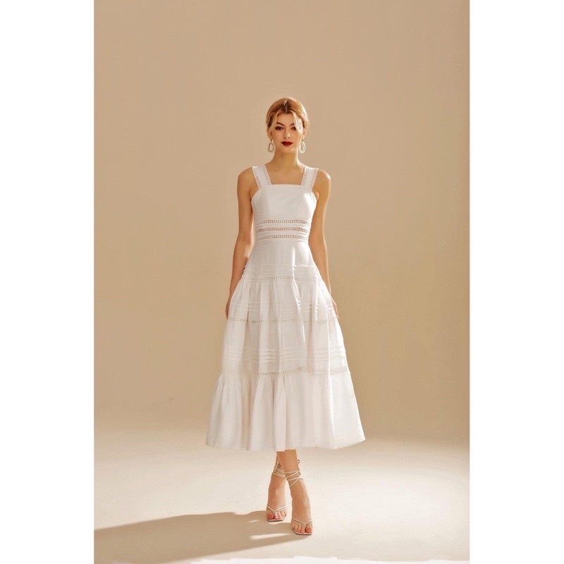 [SALE 70%} ĐẦM ĐI TIỆC XÔ REN CAO CẤP