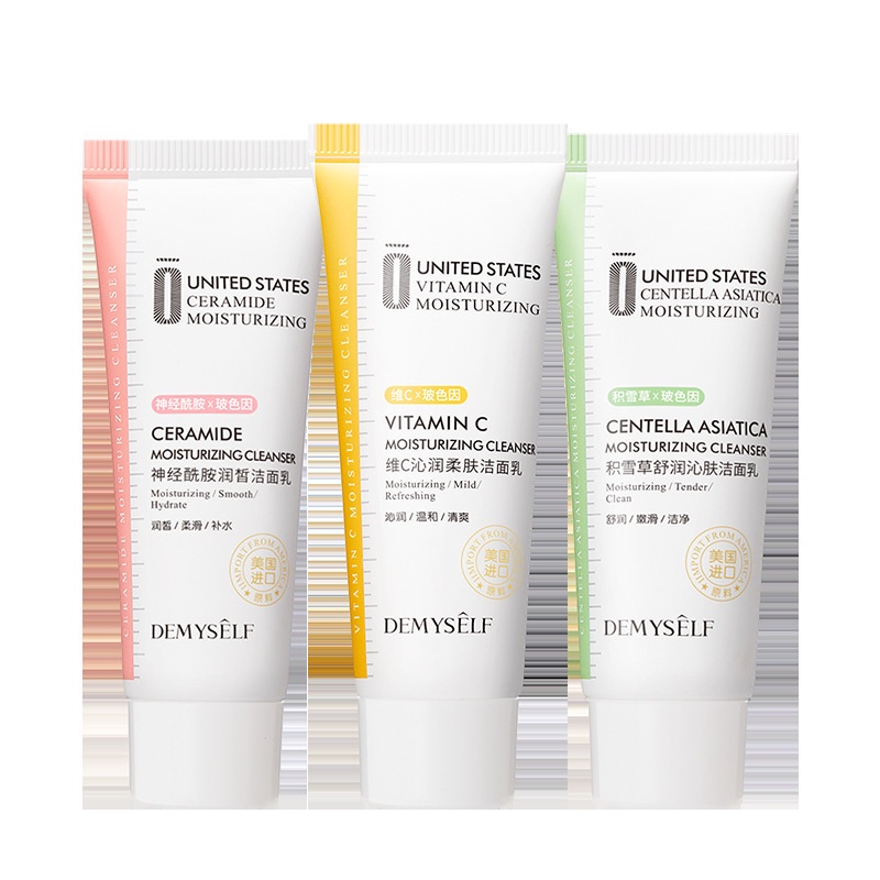 [Hàng mới về] Sữa rửa mặt DEMYSELF Centella Asiatica Vitamin C dịu nhẹ cân bằng nước và dầu trên da