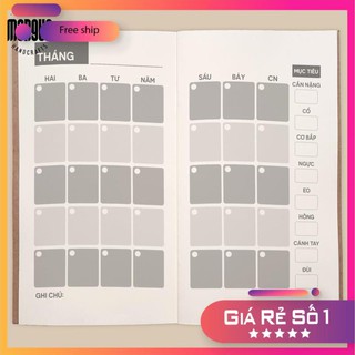 [ COMBO] Sổ Planner - Sổ "Khỏe Đẹp Khỏe Đều"