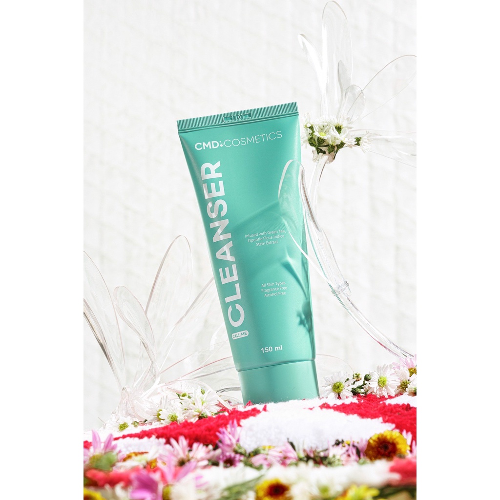 Sữa Rửa Mặt Call Me Cleanser Giảm Mụn Chiết Xuất Xương Rồng Chống Lão Hoá 150ml CMD