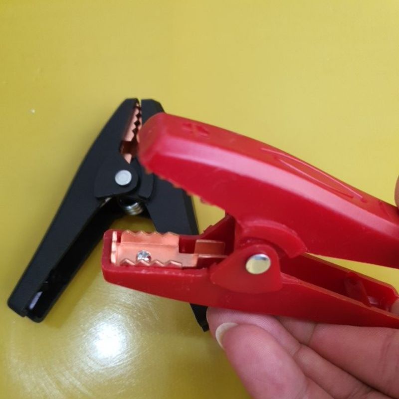 Kẹp acquy 100A, kẹp cá sấu, kẹp pin loại xịn