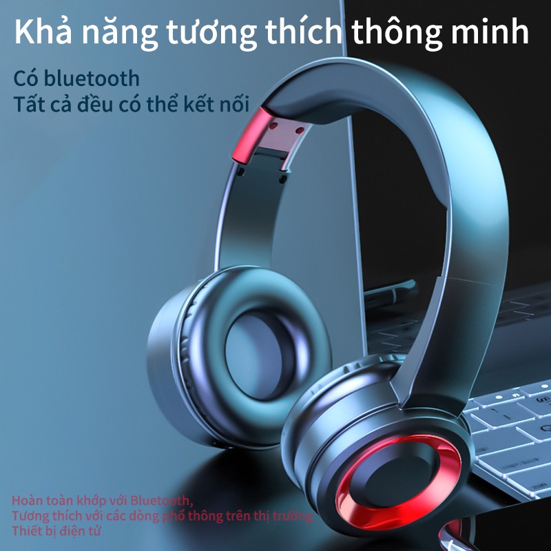 Tai nghe bluetooth T3 chơi game thời lượng pin chờ lâu chất lượng âm thanh cao