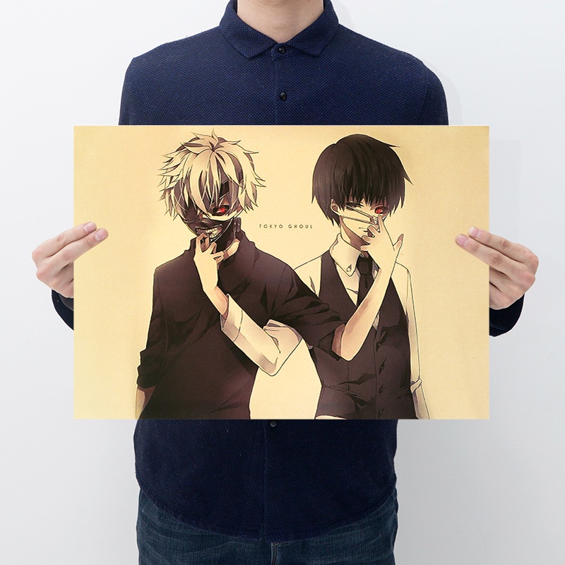 Poster Hoạt Hình Tokyo ghoul Kích Thước 50.5 * 35cm