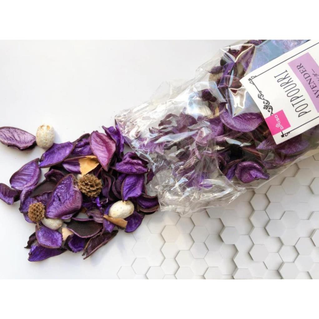 Túi hoa khô thơm tinh dầu hương hoa hồng , oải hương lavender , vanilla Potpourri siêu thơm Nhật Bản