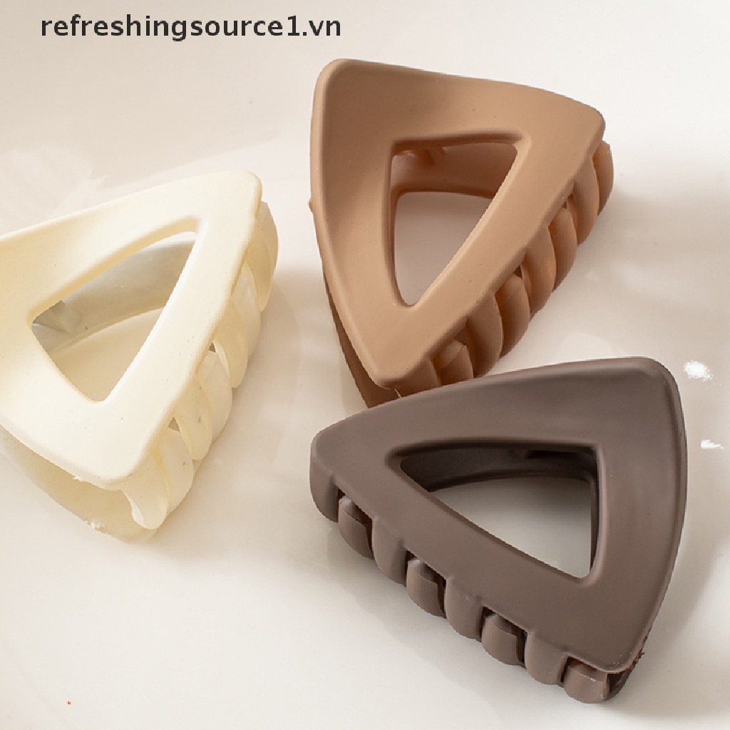 Kẹp Tóc Nhỏ Hình Tam Giác Kẹp Tóc Đuôi Ngựa Cao Cấp {refreshingsource1.vn}