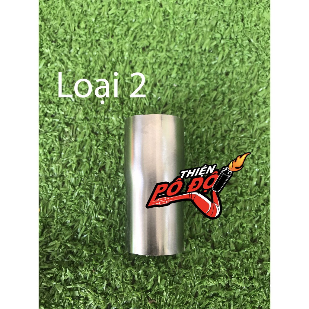 Khúc inox nối zô cổ pô titan size 27 - size 32 - size 34 - size 38 Adapter gắn cổ pô zin