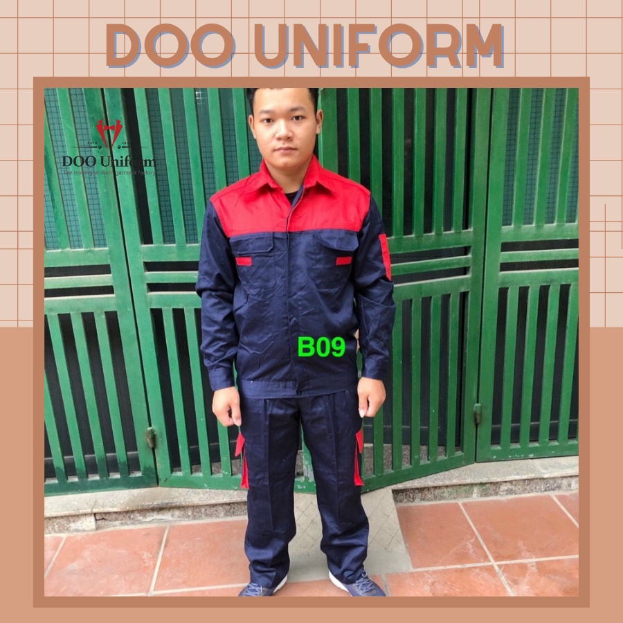 [DOO SAFETY] Đồ bảo hộ lao động vải kaki bền bỉ