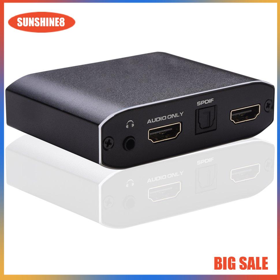 Bộ chia âm thanh HDMI 4K 60hz kèm phụ kiện