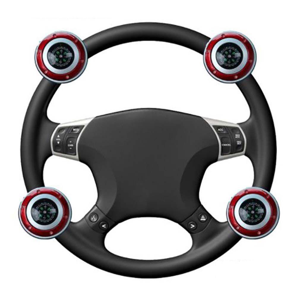REBUY1 Phụ Kiện La Bàn Bằng Nhựa Xoay 360 Độ Cho Vô Lăng Xe Hơi Tiện Dụng