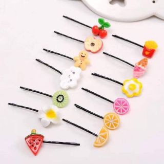 Kẹp tóc hoa quả