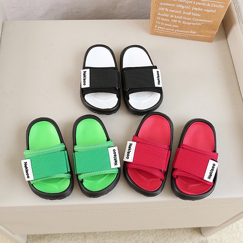 Dép lê Nekisoo ba màu cho bé trai và bé gái