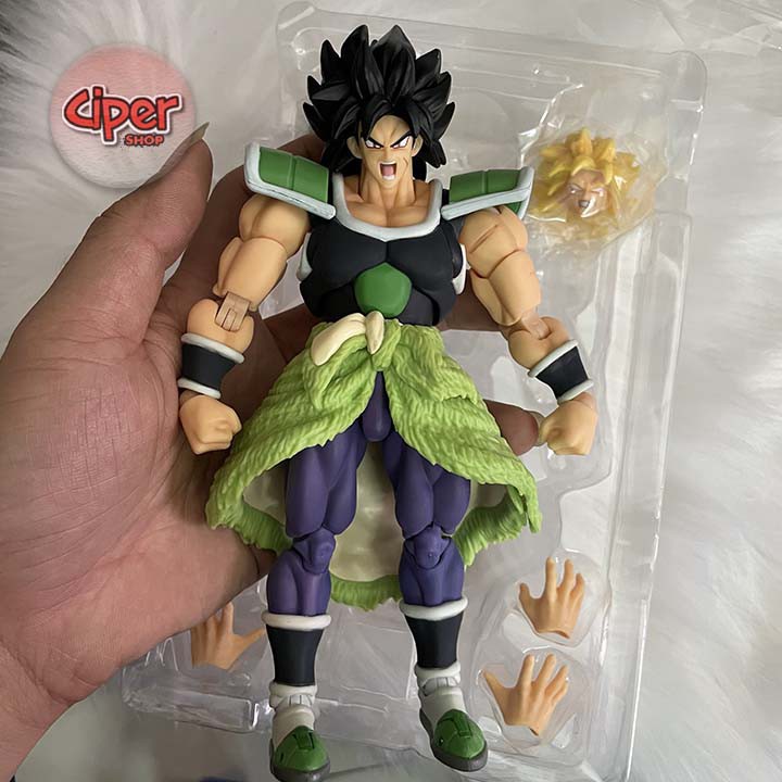 Mô hình Broly Super SHF - Mô hình Dragon Ball - Figure Action Broly SHF