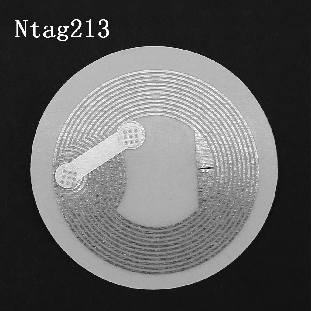 Bộ 10 miếng dán khóa thẻ từ NTAG213 NFC RFID dùng quét thẻ chuyên dụng