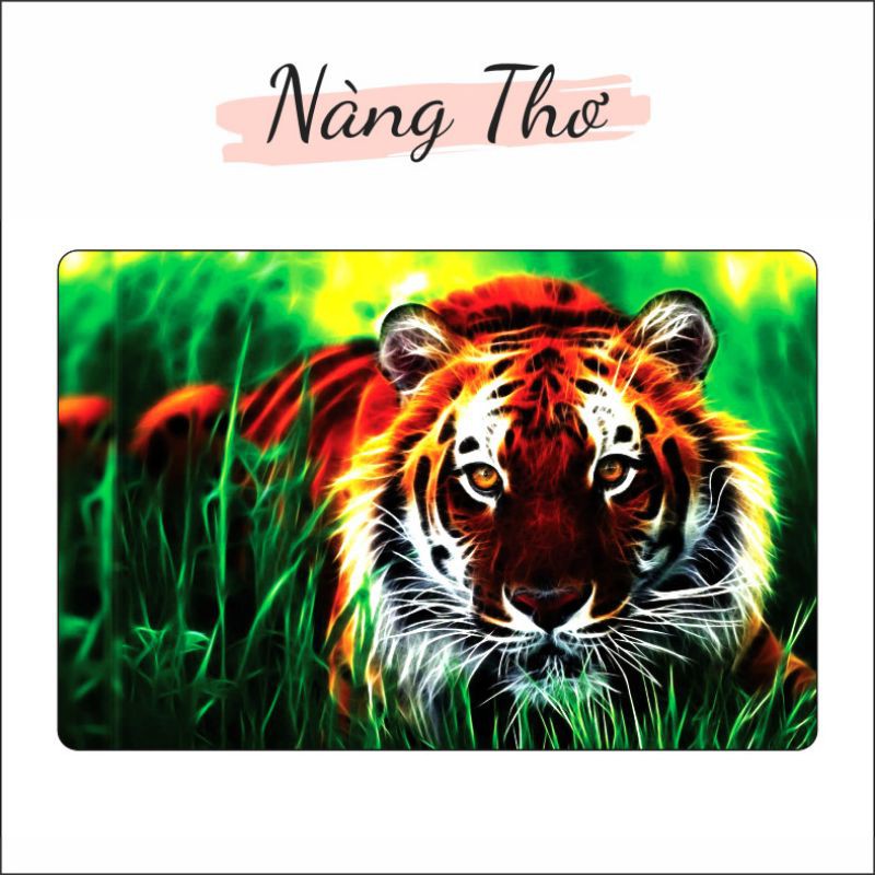 Decal dán laptop 3D siêu CUTE_nàng thơ