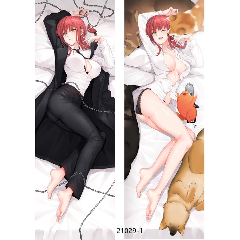 Vỏ Gối Ôm In Hình Nhân Vật Nữ Cưa Xích Otaku Huging Toàn Bộ