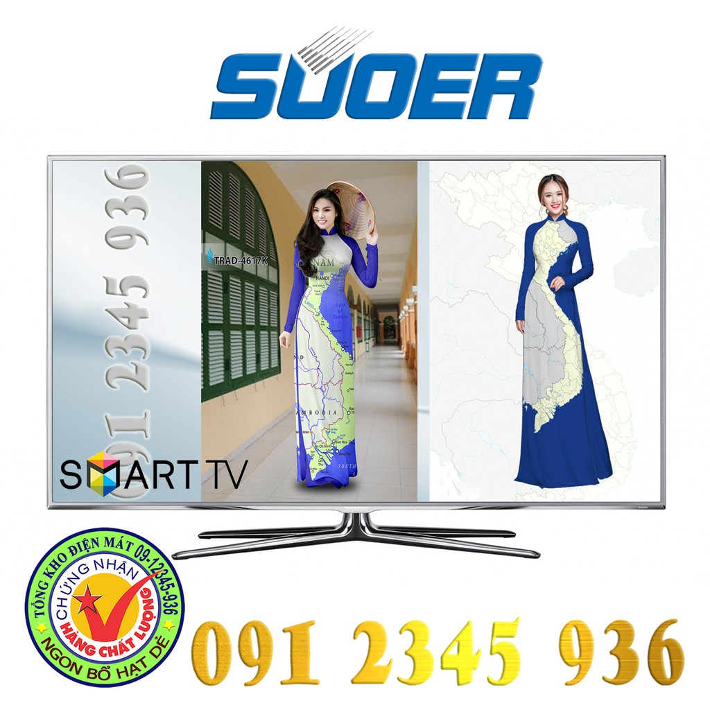 Điều khiển SUOER SON-303E "ĐA NĂNG" + "HÀNG ĐẸP" cho Tivi Smart và Thường. Đa năng TV (Mẫu số 1)